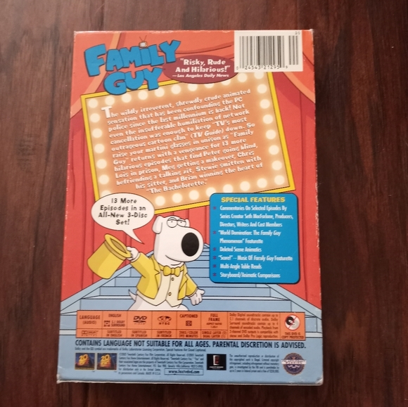 FAMILY GUY Volume Three on DVD - Picture 2 of 2